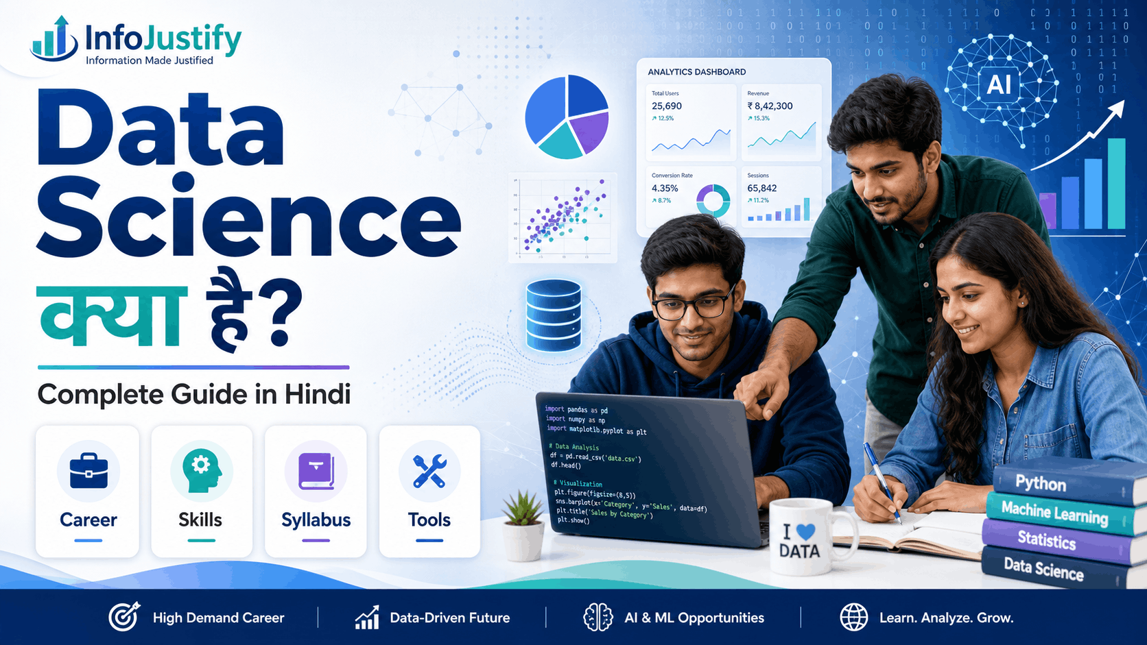 Data Science क्या है complete career guide in Hindi