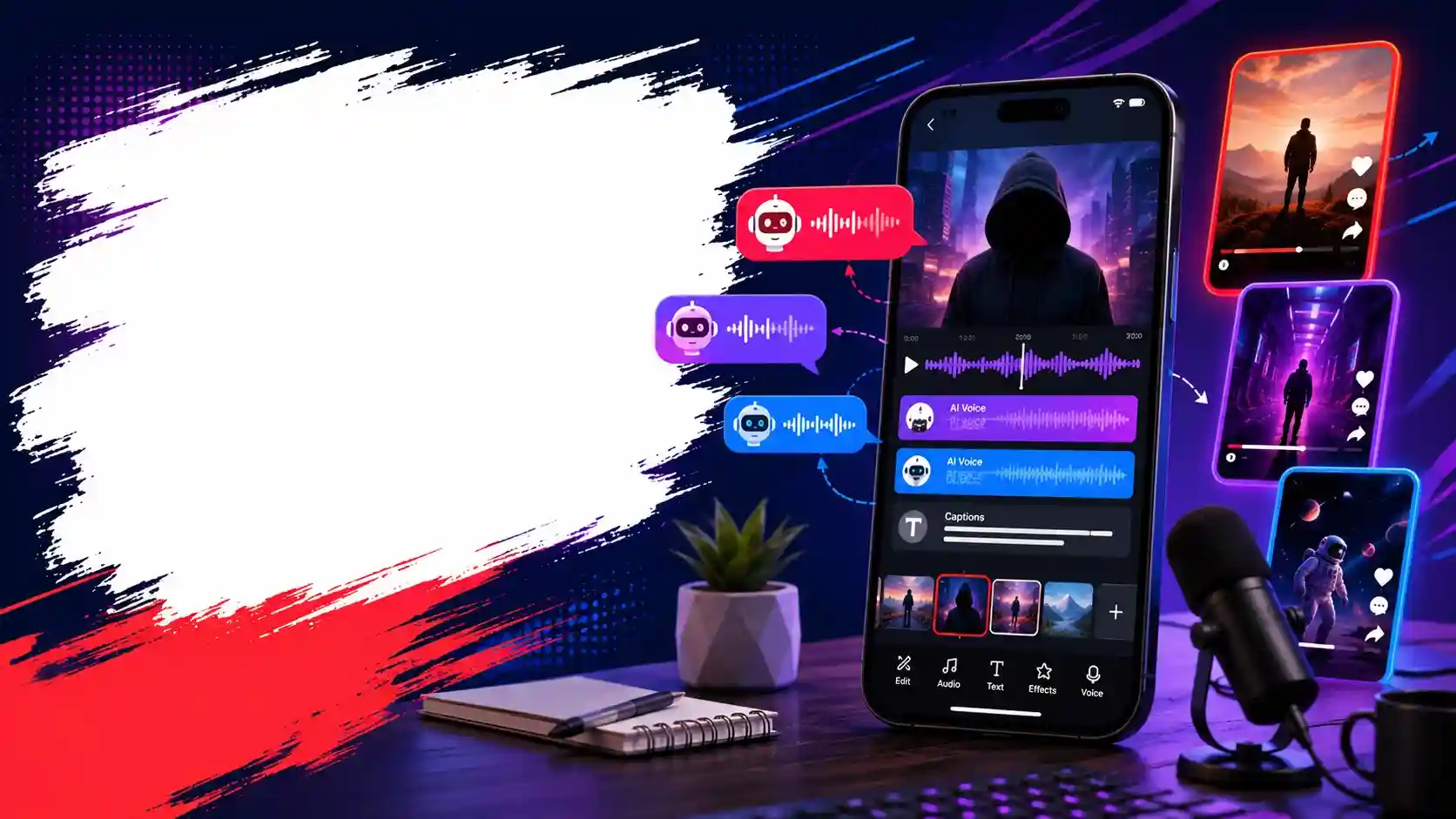 Best free AI voice generators for faceless YouTube Shorts 2026