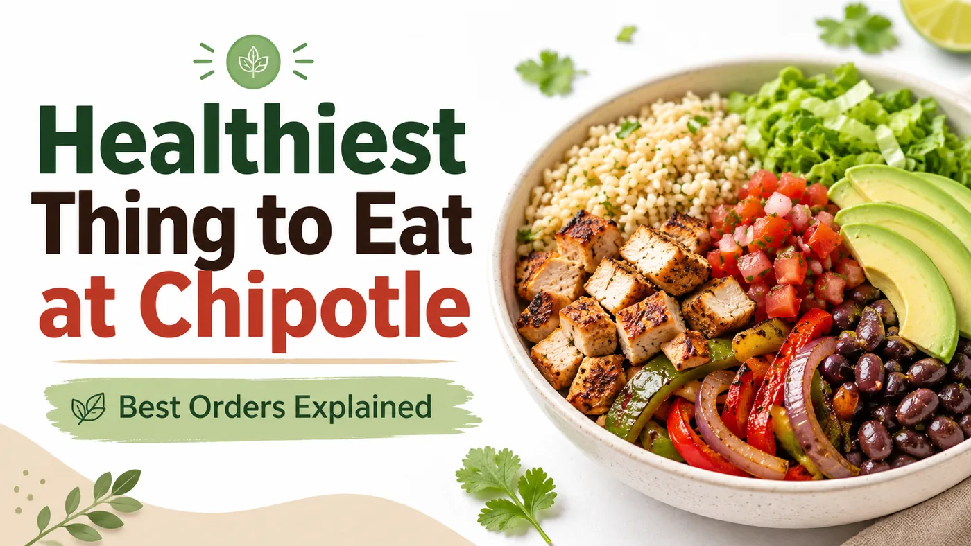 Healthiest Thing to Eat at Chipotle: Best Orders Explained