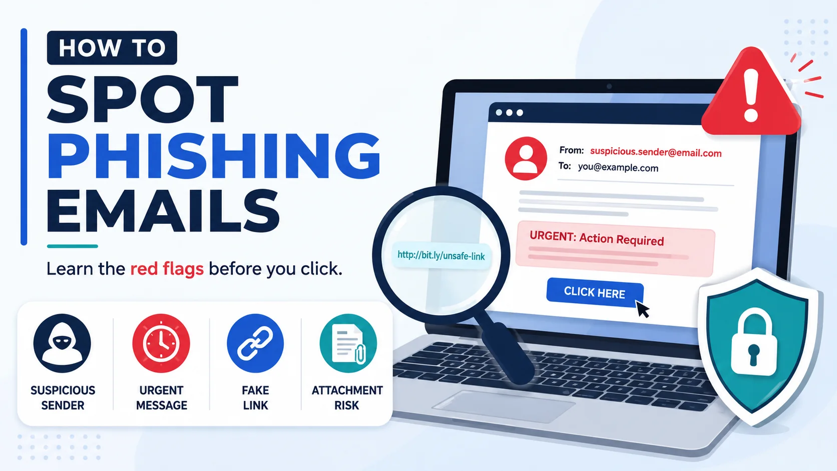 How to Spot Phishing Emails: Red Flags & Examples