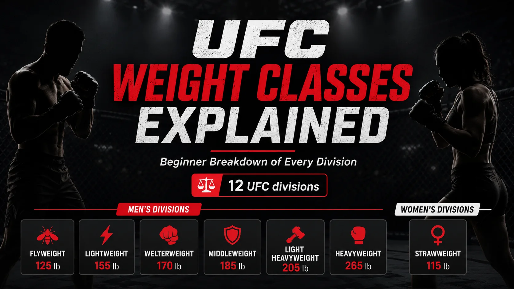 UFC Weight Classes Explained: A Beginner Breakdown