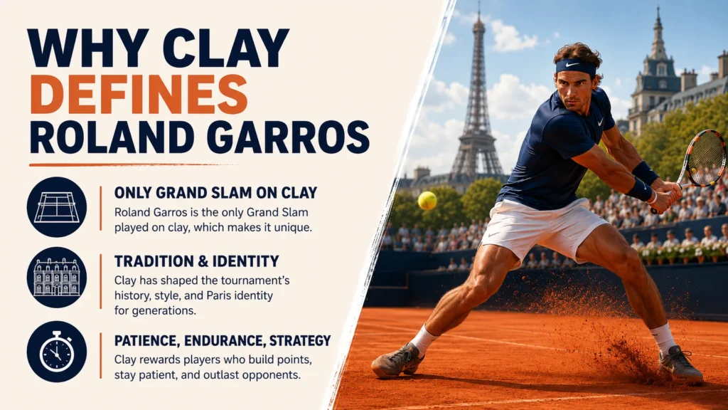 Why clay defines Roland Garros identity
